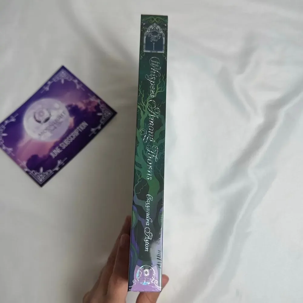 Moonlight Book Box SE Signed Whispers Among Thorns By Cassandra Aston